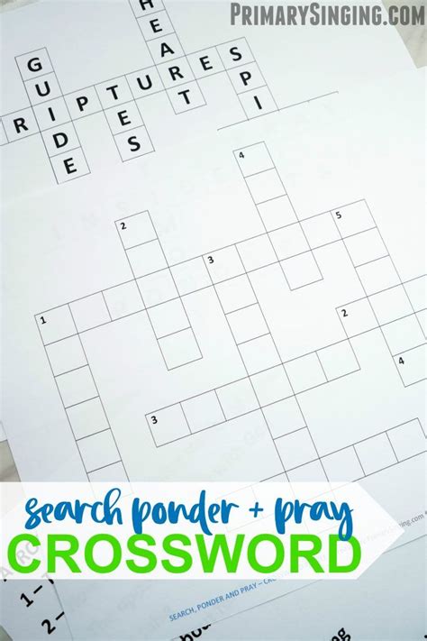 ponder crossword clue.